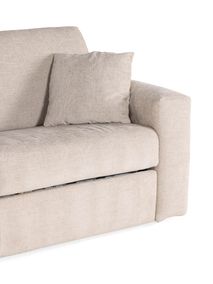 Zetelbed incl. matras SQUARE - Botticelli Cream DSL SQ ZB-B-BC02