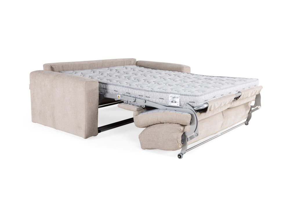 Zetelbed incl. matras SQUARE - Botticelli Cream DSL SQ ZB-B-BC02