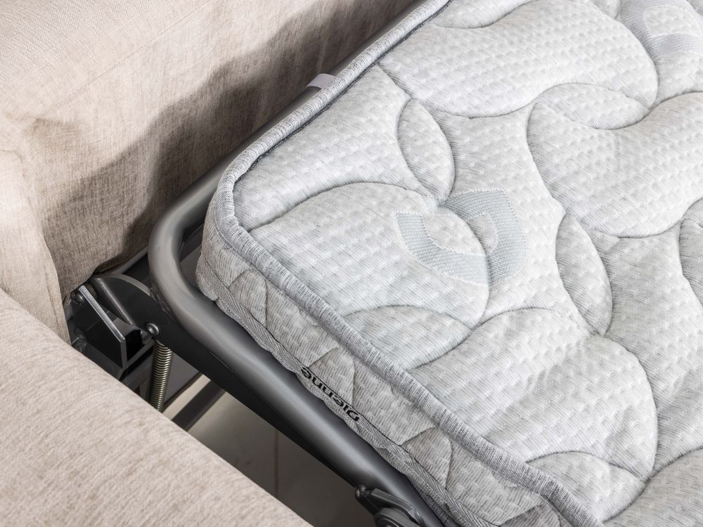 Zetelbed incl. matras SQUARE - Botticelli Cream DSL SQ ZB-B-BC02