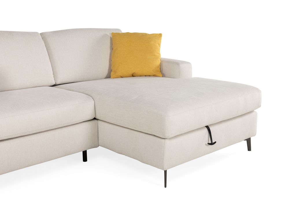 Zetelbed met opbergruimte LISBONA - Beige C-DSL-LI-ZB1