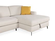 Zetelbed met opbergruimte LISBONA - Beige C-DSL-LI-ZB1