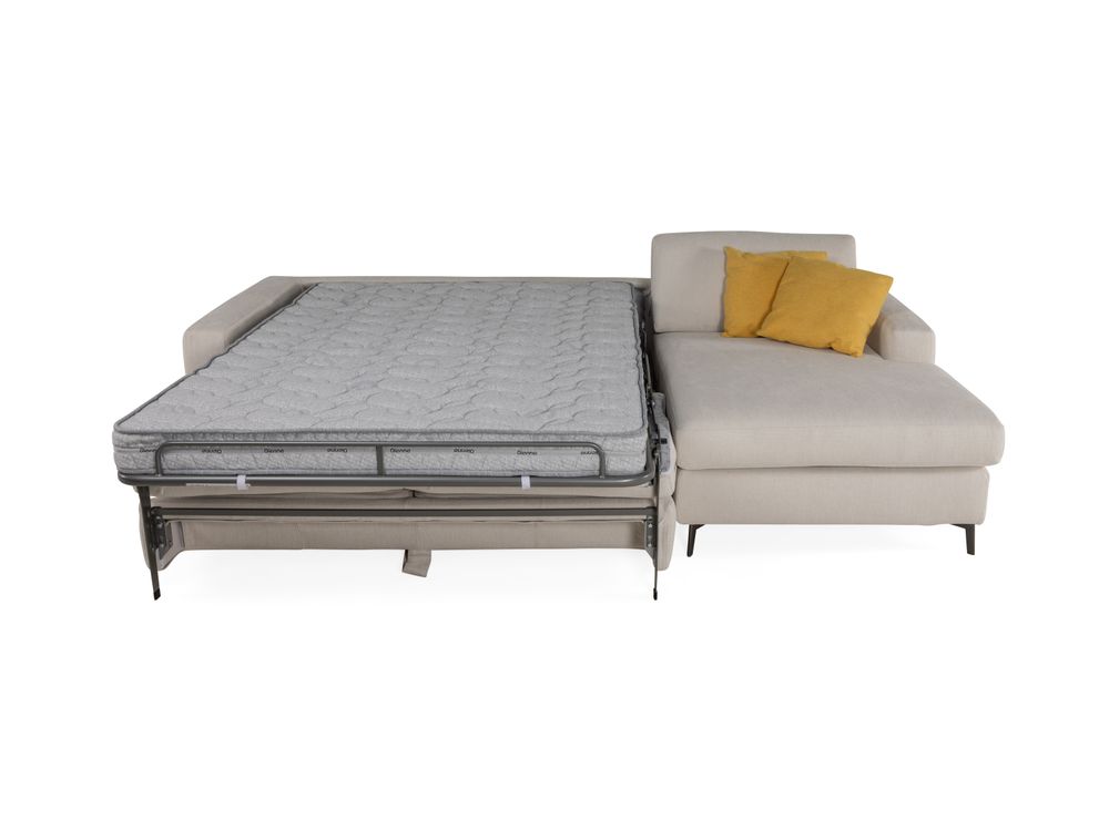 Zetelbed met opbergruimte LISBONA - Beige C-DSL-LI-ZB1