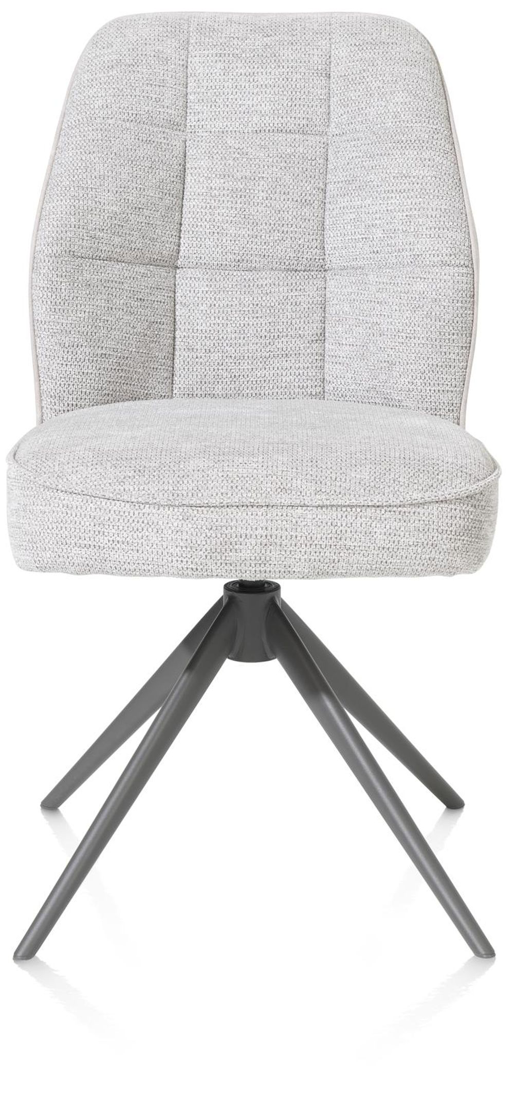 Draaibare eetkamerstoel BELL - Kiezel HEH 48773KIE