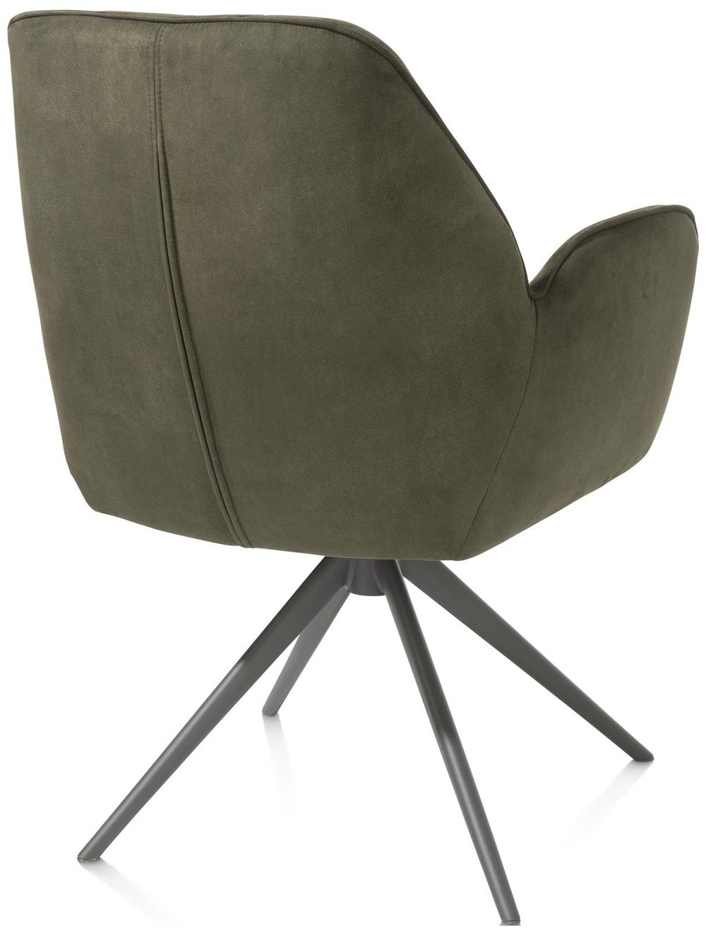 Draaibare armstoel BELL - Mosgroen HEH 48847MGN