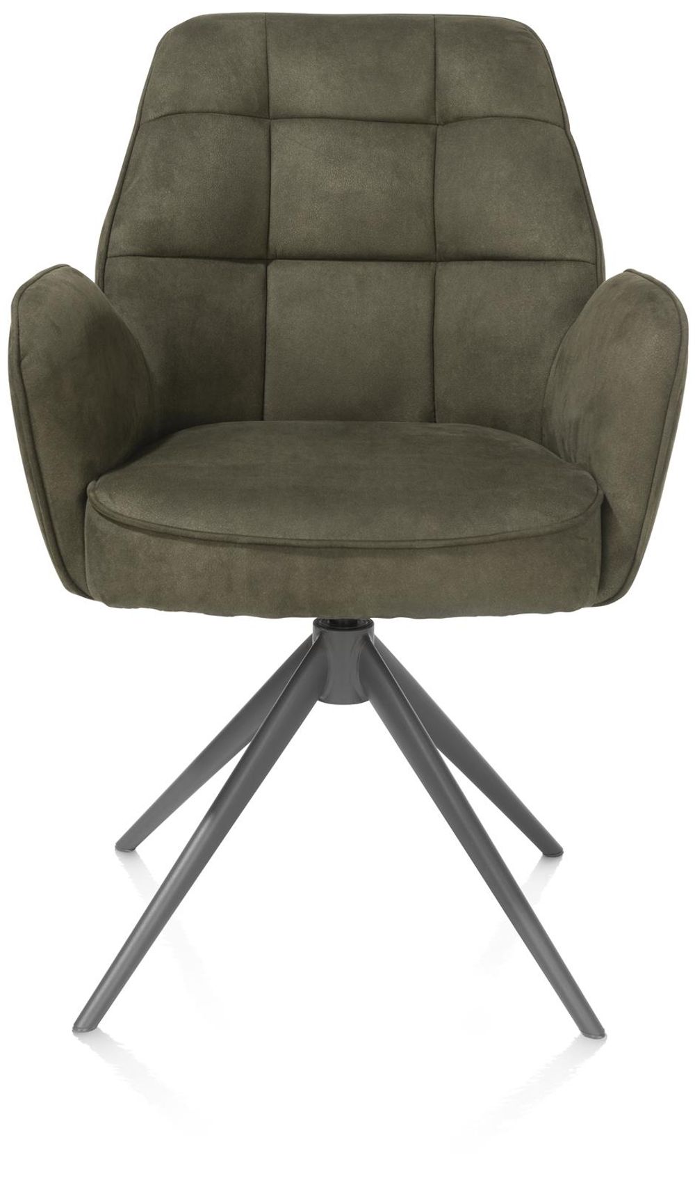Draaibare armstoel BELL - Mosgroen HEH 48847MGN