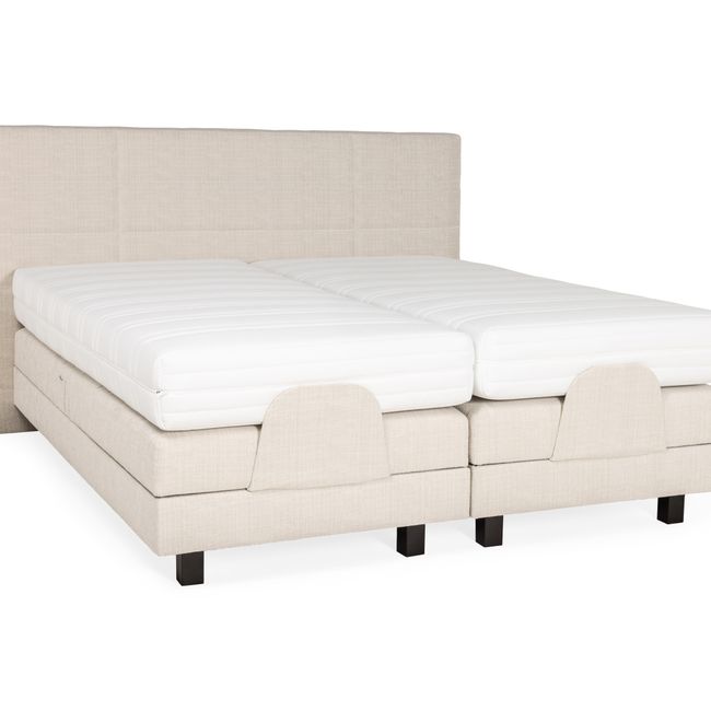 Elektrische boxspring medium BE CHILL - Beige