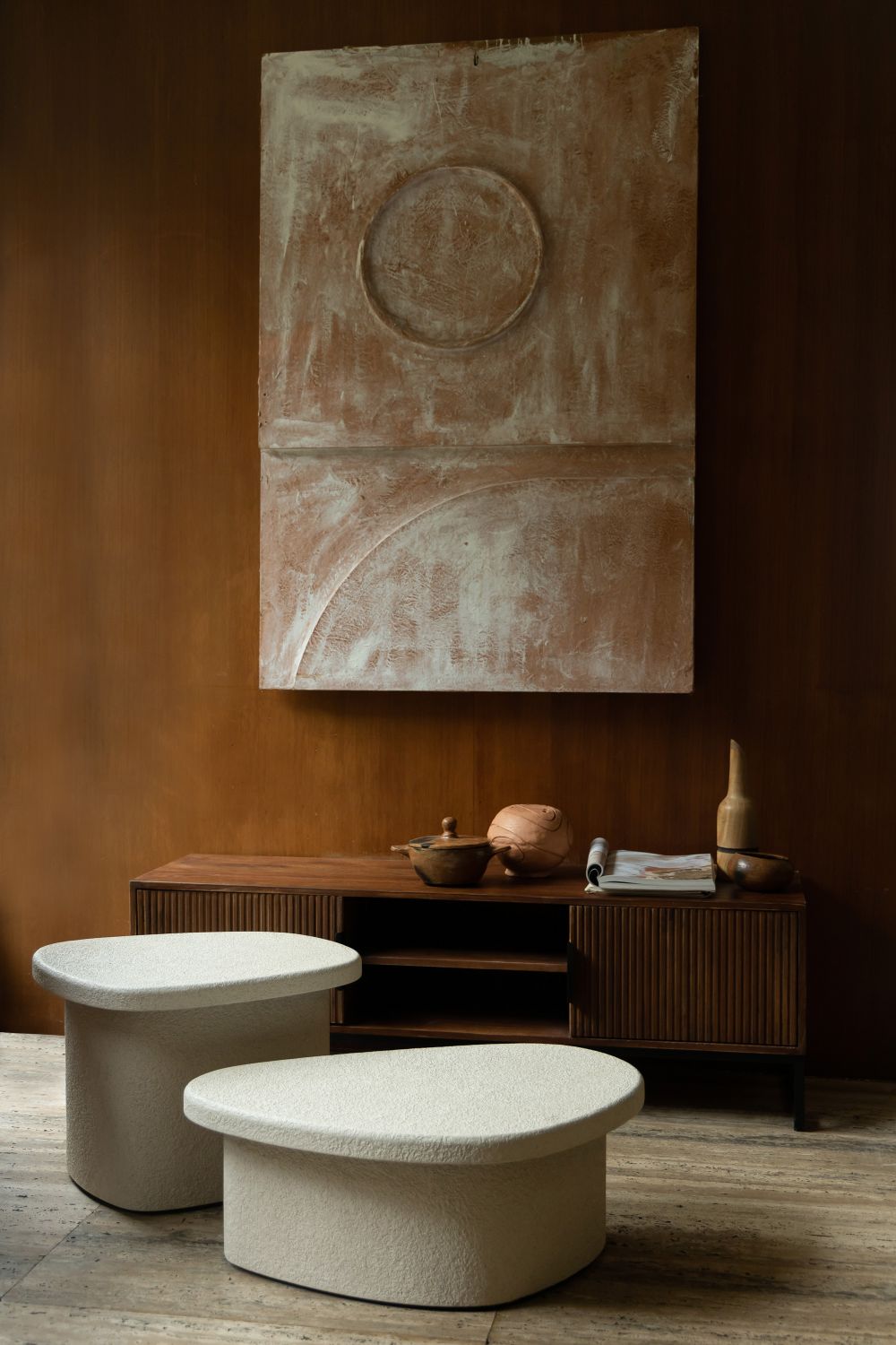 Bijzettafel VEDA - Beige ZVR 2300367
