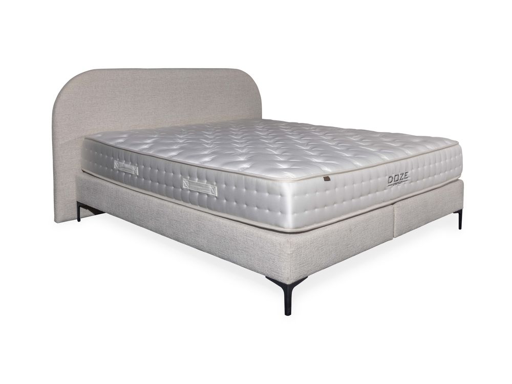 Boxspring SOFIA incl. matras DOZE - Beige C-SFD-38-52-BX1620-B1064
