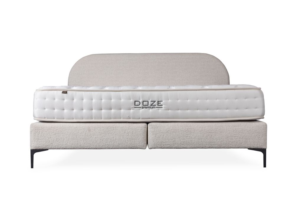 Boxspring SOFIA incl. matras DOZE - Beige C-SFD-38-52-BX1820-BW
