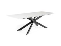 Eetkamertafel SPIDER - Carrara look MED SP 2410-CL