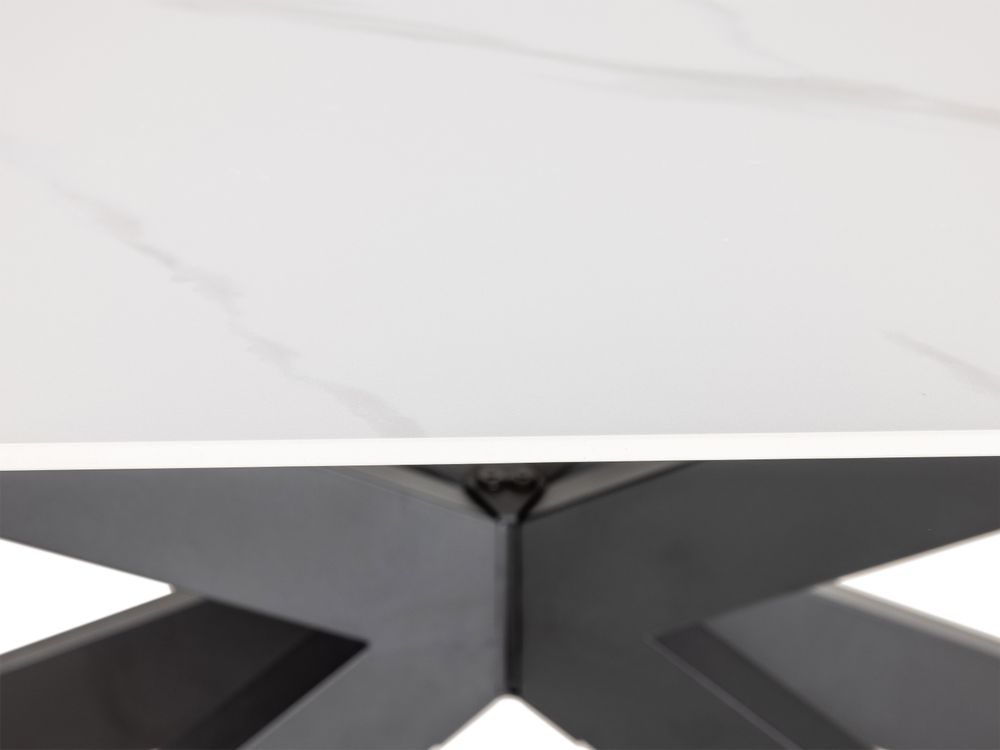 Eetkamertafel SPIDER - Carrara look MED SP 2410-CL