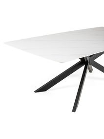 Eetkamertafel SPIDER - Carrara look MED SP 2410-CL