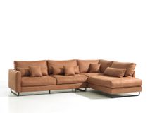 Hoeksalon ELISE - Missouri Cognac C-RIV-44-HKS1