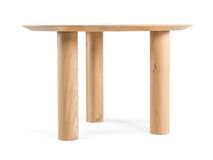 Eetkamertafel TRIO - Eiken Nature White PMP TPY T120-4-ENW