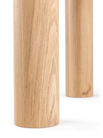 Eetkamertafel TRIO - Eiken Nature White PMP TPY T120-4-ENW