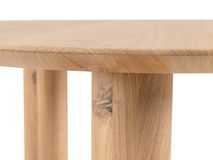 Eetkamertafel TRIO - Eiken Nature White PMP TPY T120-4-ENW