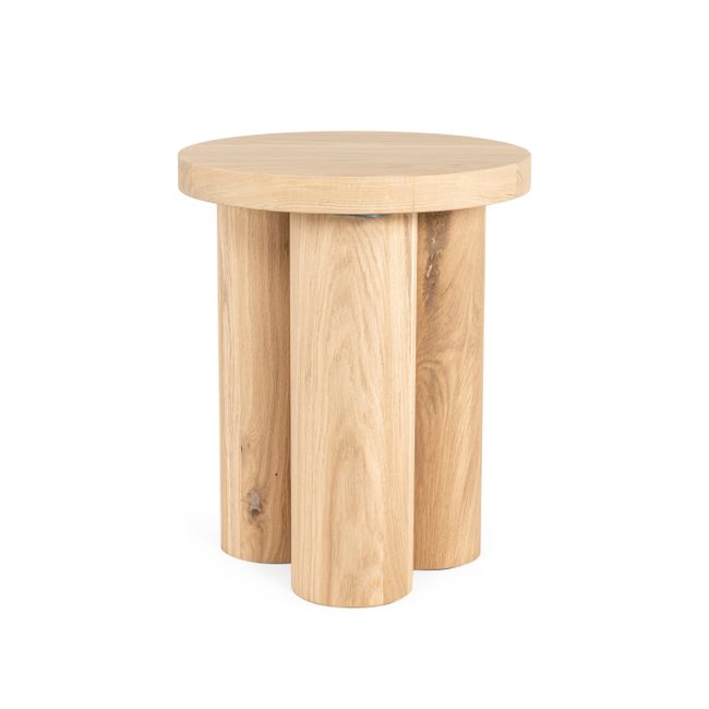 Salontafel TRIPPEL - Eiken Nature White