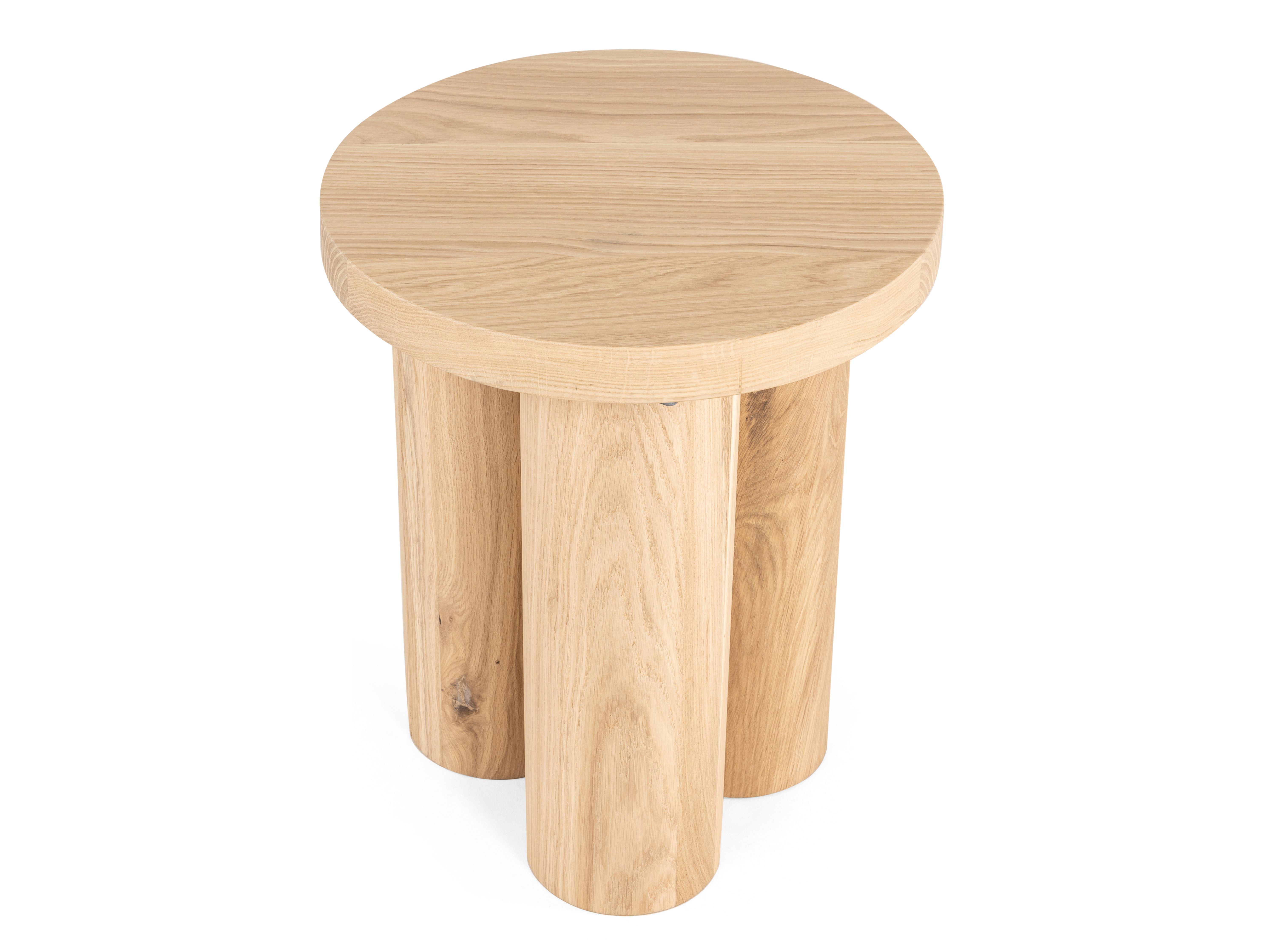 Salontafel TRIPPEL - Eiken Nature White