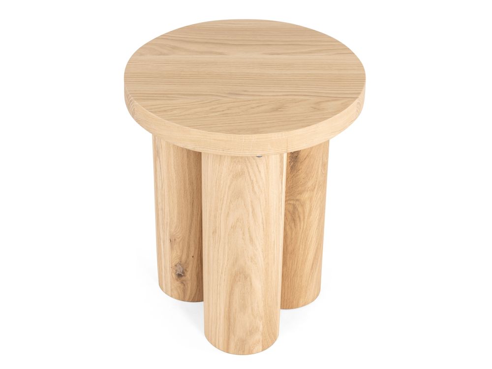 Salontafel TRIPPEL - Eiken Nature White PMP TRP ST-40-ENW