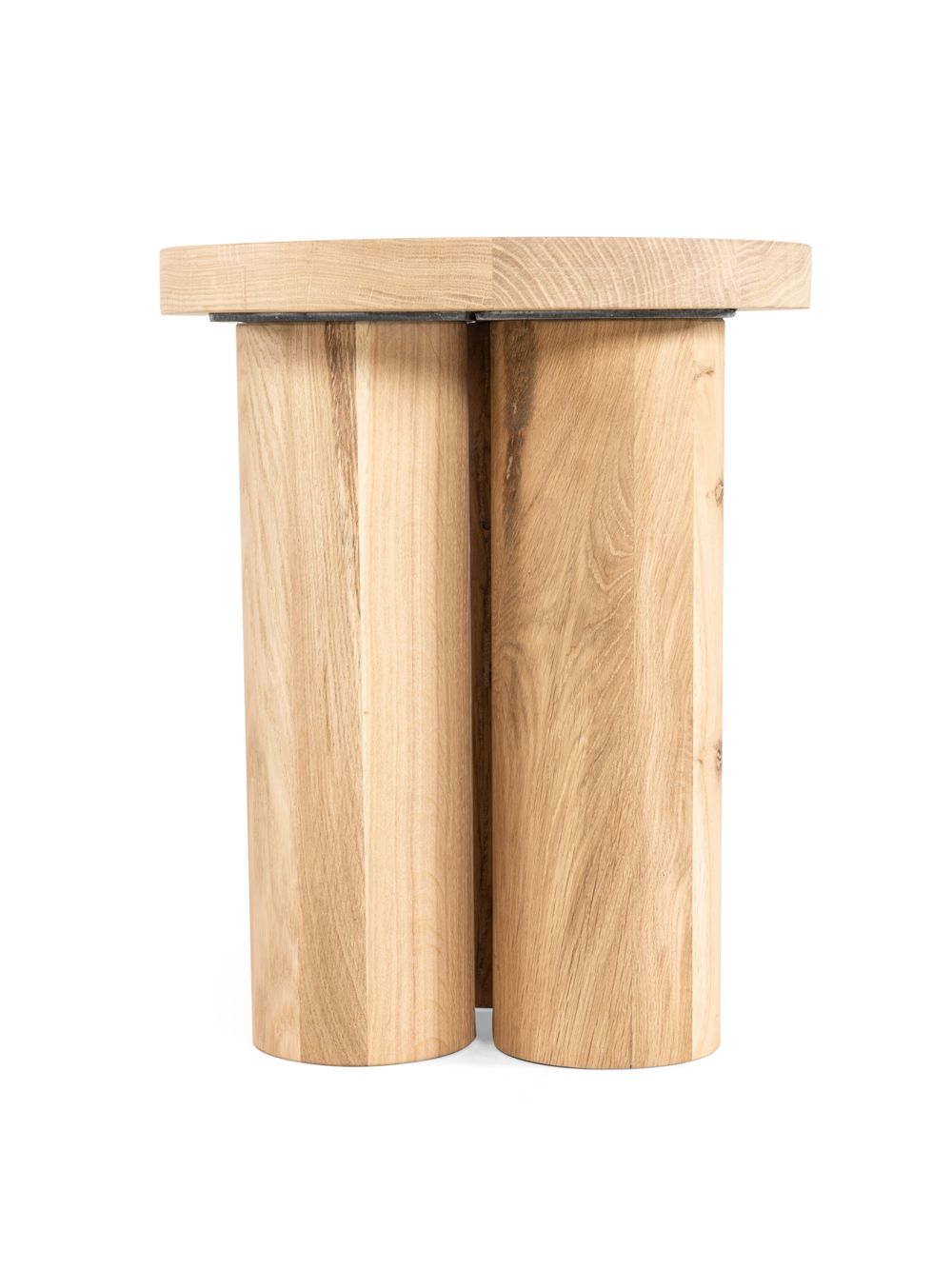 Salontafel TRIPPEL - Eiken Nature White PMP TRP ST-40-ENW