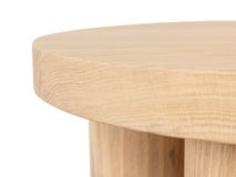 Salontafel TRIPPEL - Eiken Nature White PMP TRP ST-40-ENW