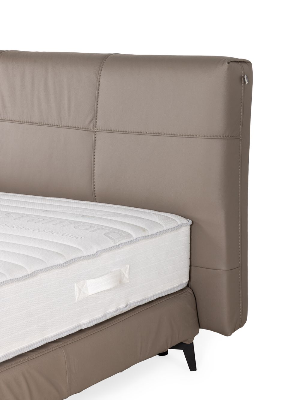 Boxspring PABLO BX - Leder Stone HKL-17-001