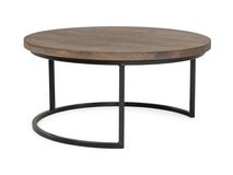 Salontafel TOP ANGUS - Eikenhout Deer Brown PMP TPA ST-80-EDB