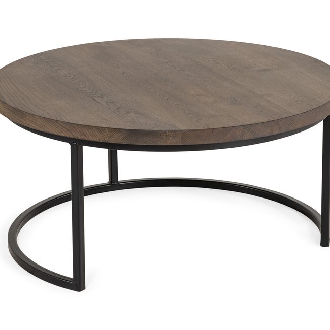 Salontafel TOP ANGUS - Eikenhout Deer Brown