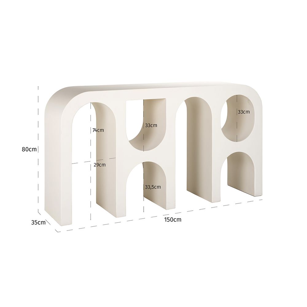 Wandtafel BLOOMSTONE - Wit RMD 7650