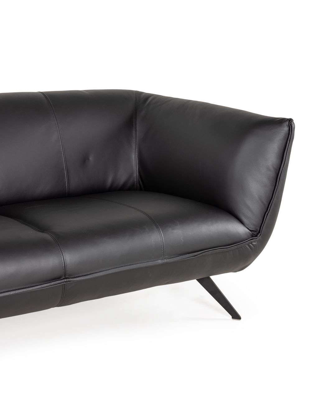 2-zit PALERMO - Zwart leder HTL-19-000038-520E