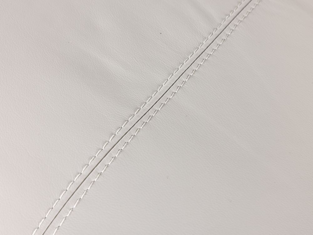 Hoeksalon BOLOGNA - Lichtgrijs leder C-HTL-150-HKS1