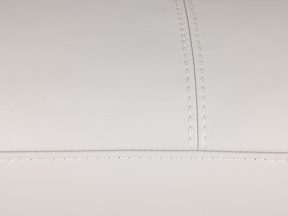 Hoeksalon BOLOGNA - Lichtgrijs leder C-HTL-150-HKS1