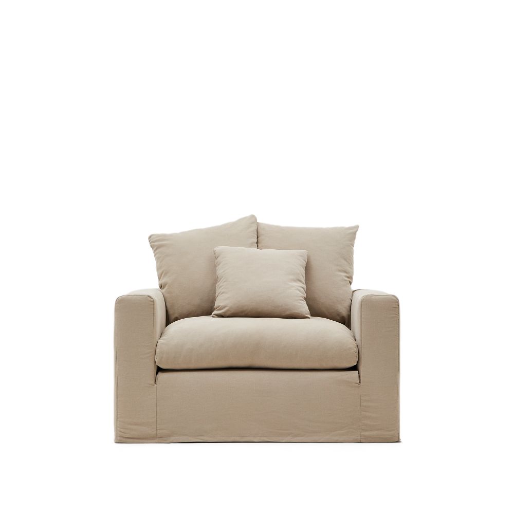 Fauteuil NORA - Taupe KAV S84111AX85