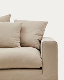 Fauteuil NORA - Taupe KAV S84111AX85