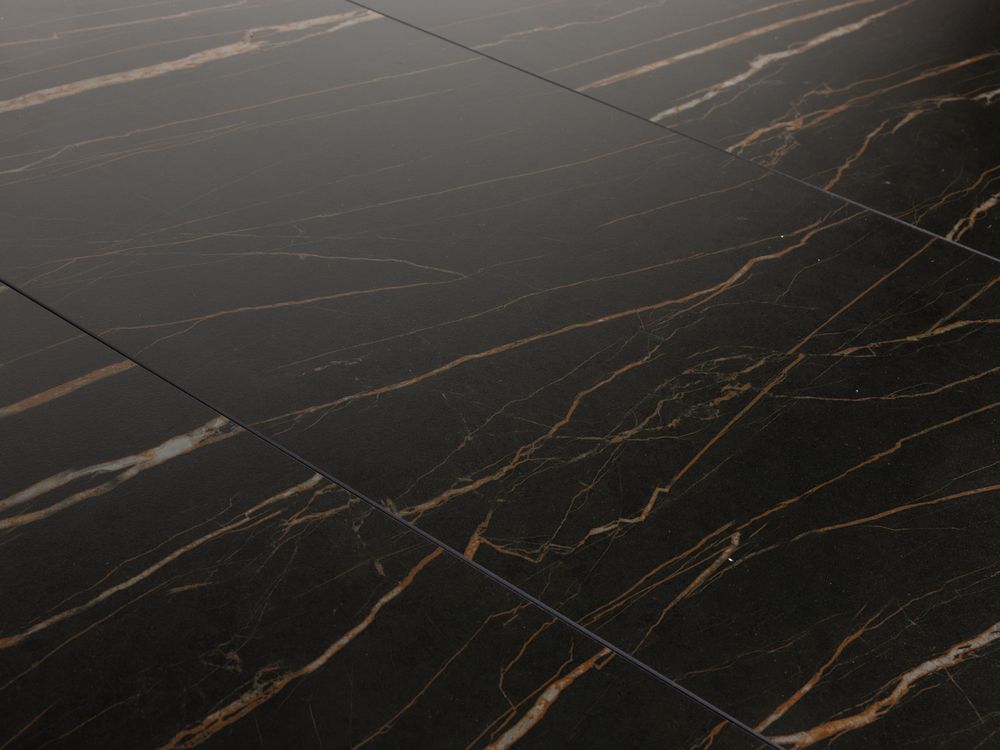 Eetkamertafel elektr. uitschuifbaar HAKU - Matt Bl MED HA T18-MB402