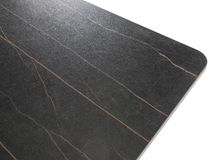 Eetkamertafel elektr. uitschuifbaar HAKU - Matt Bl MED HA T18-MB402