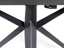 Eetkamertafel elektr. uitschuifbaar HAKU - Matt Bl MED HA T18-MB402