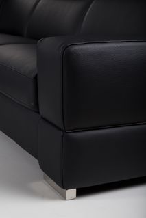 Hoekzetel ROBERT - Leder orion nero C-CAL-92-HKS-11-ON1601-F