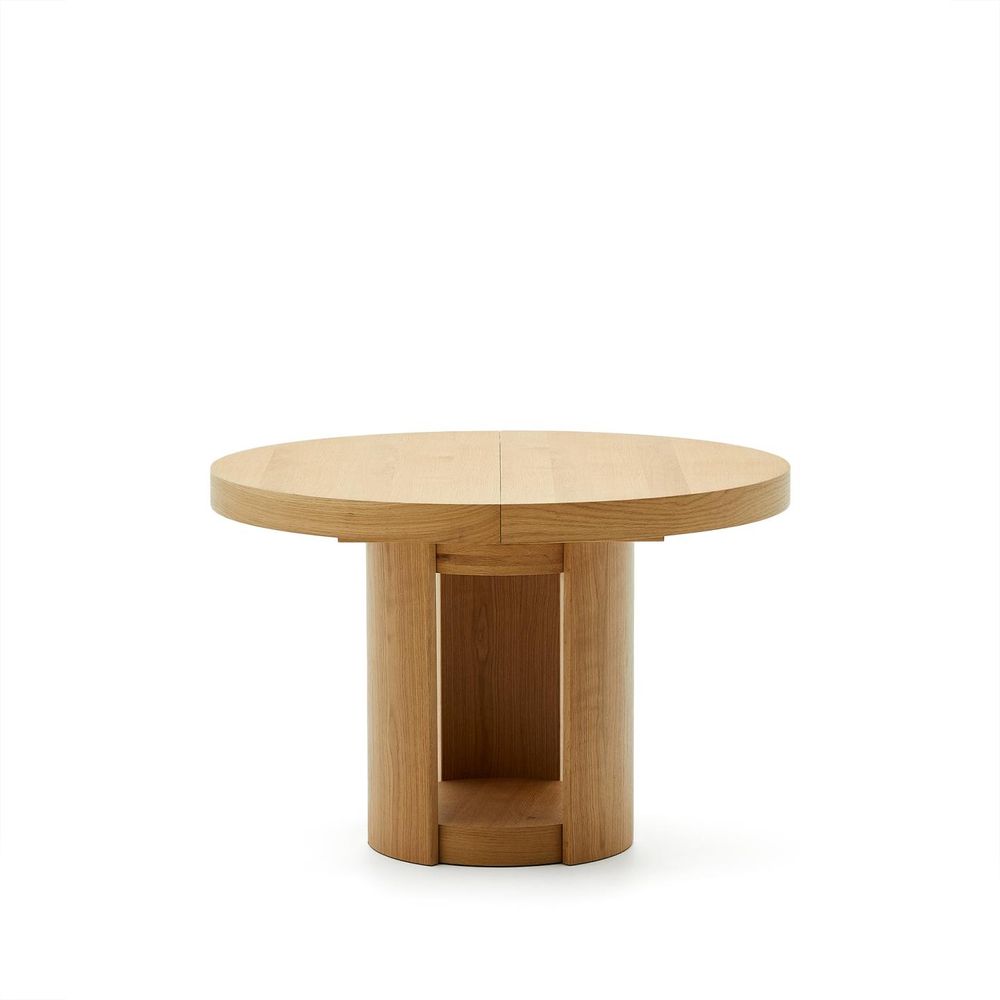Uitschuifbare ronde tafel ARTIS - Eikenfineer KAV T0300024MM40
