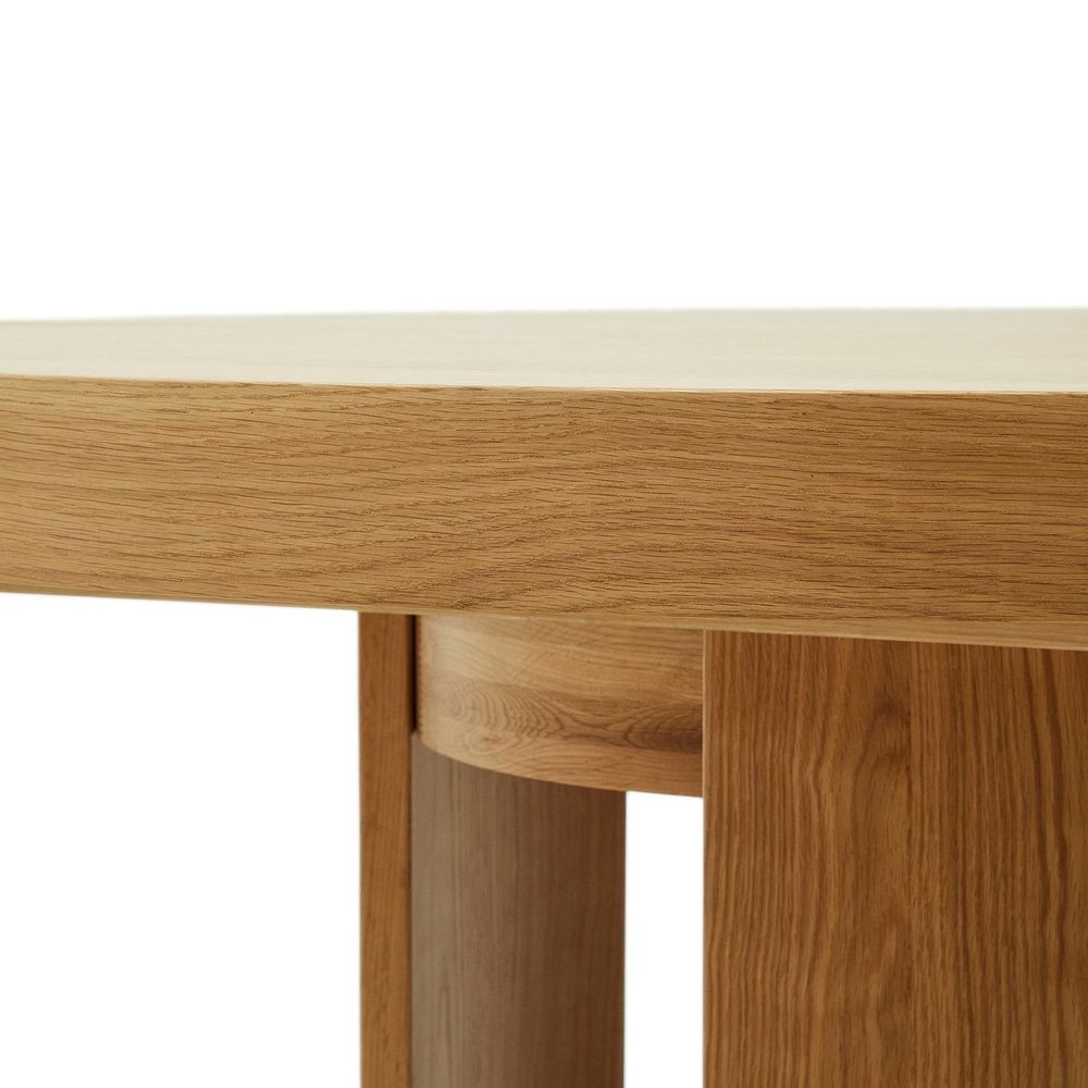 Uitschuifbare ronde tafel ARTIS - Eikenfineer KAV T0300024MM40