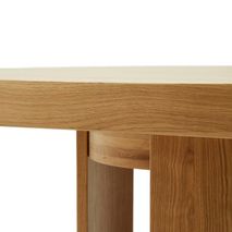 Uitschuifbare ronde tafel ARTIS - Eikenfineer KAV T0300024MM40