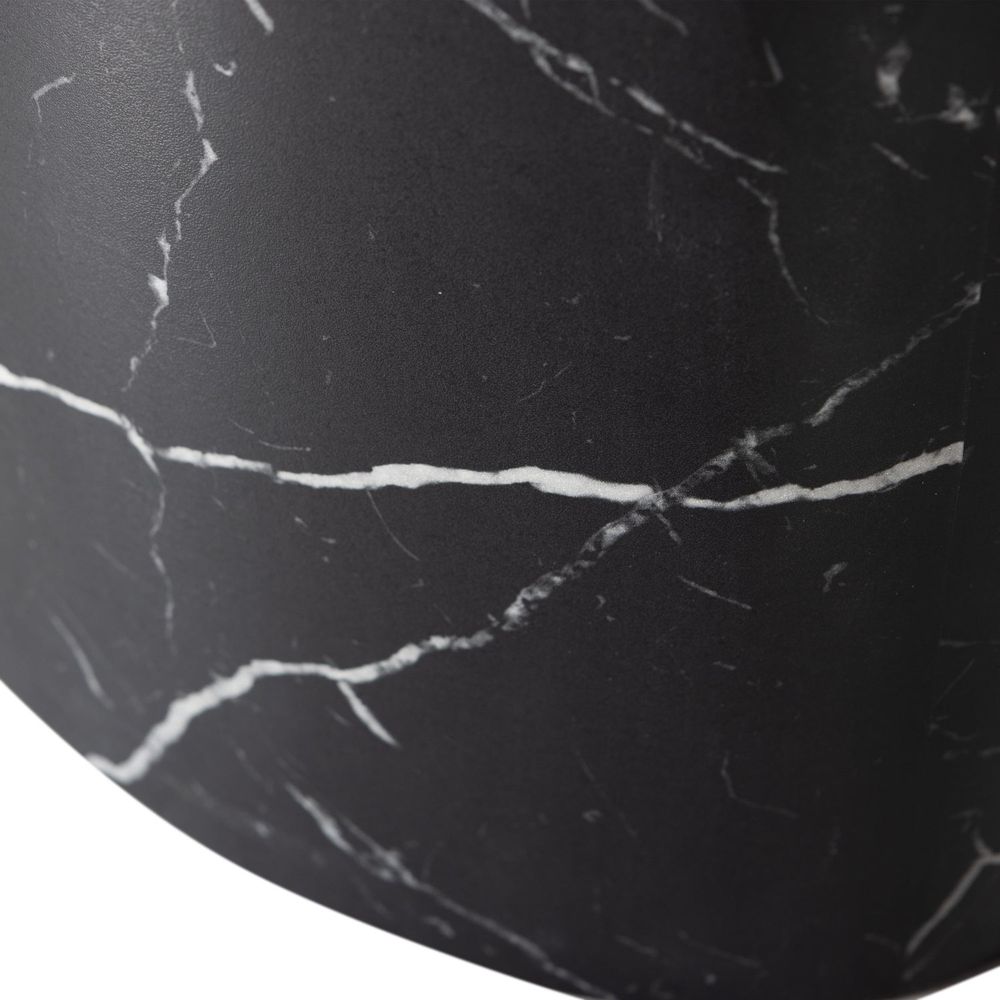 Bijzettafel QUINT - Zwarte marmerlook DEE 377428-Z