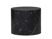 Bijzettafel QUINT - Zwarte marmerlook DEE 377429-Z