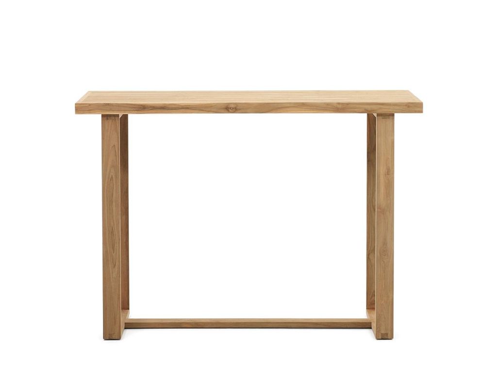 Hoge tuintafel CANADELL - Massief teakhout