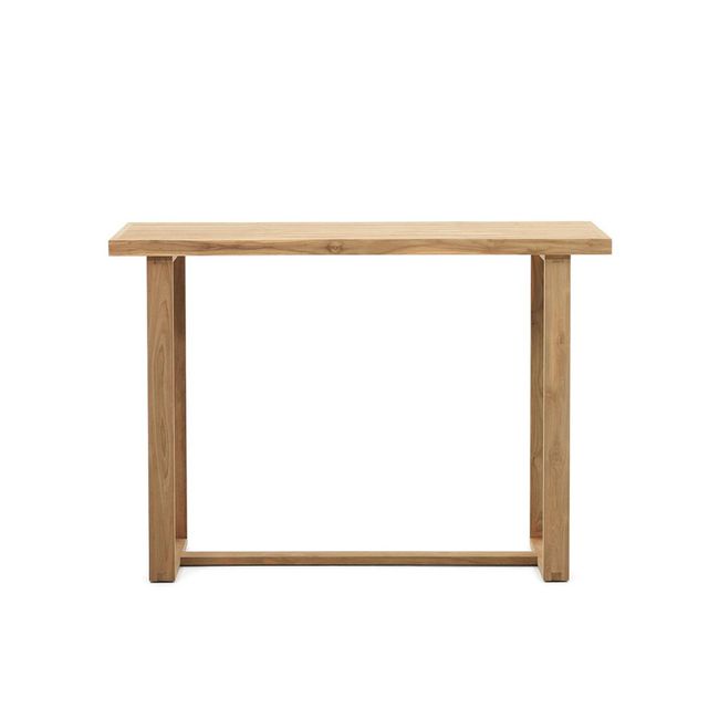 Hoge tuintafel CANADELL - Massief teakhout