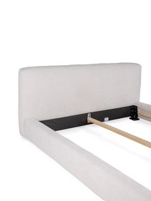 Bedkader SHABBY 180 x 200 cm - Wit FUR-19-000003-A-AC