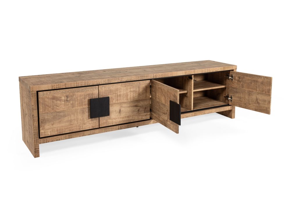 Tv-meubel PROVESANO - Mangohout look MXF-271-000003