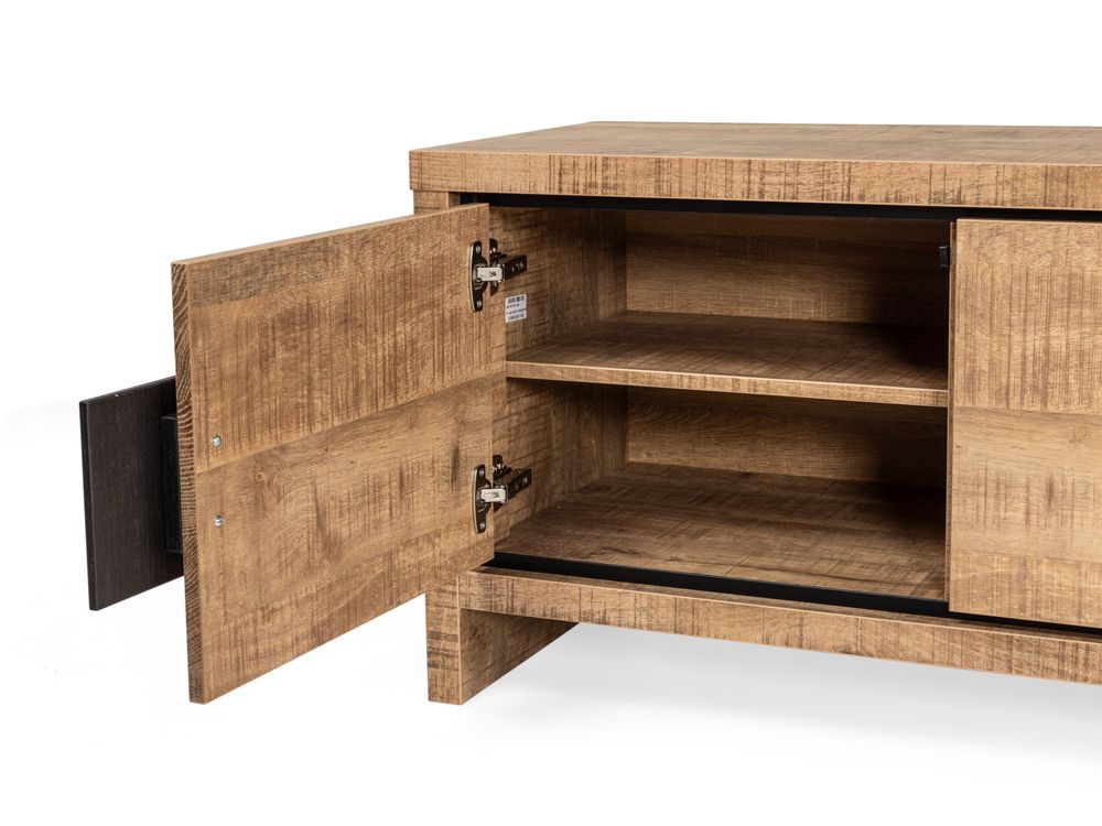 Tv-meubel PROVESANO - Mangohout look MXF-271-000003