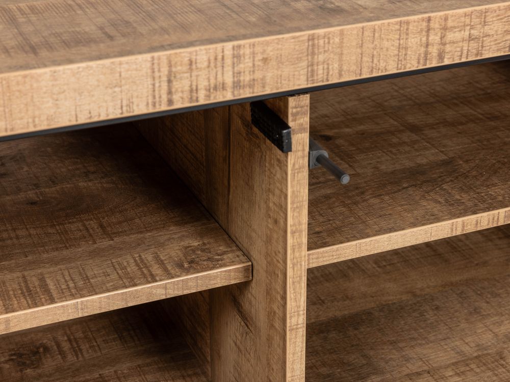 Tv-meubel PROVESANO - Mangohout look MXF-271-000003