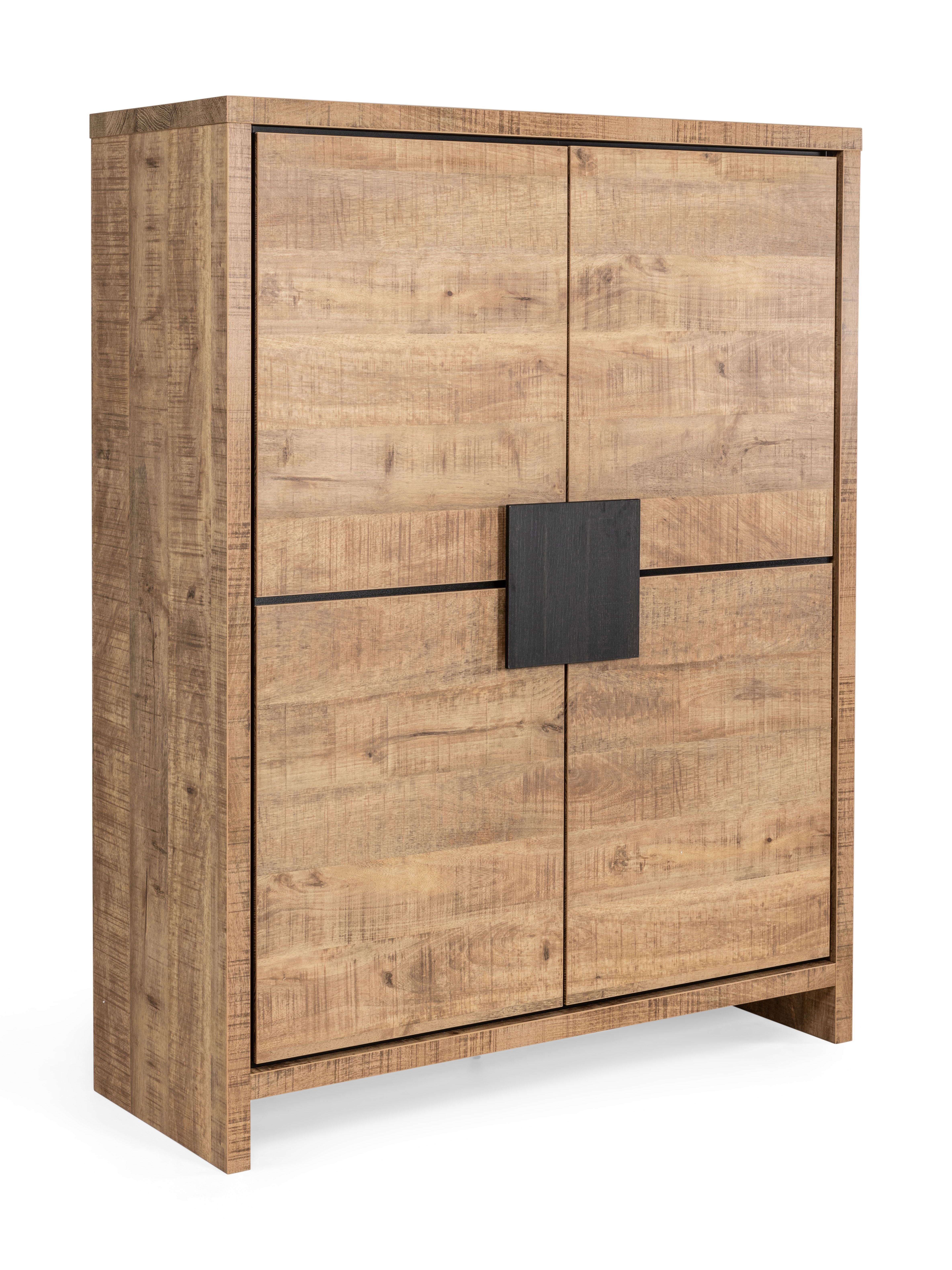 Wandkast PROVESANO - Mangohout look